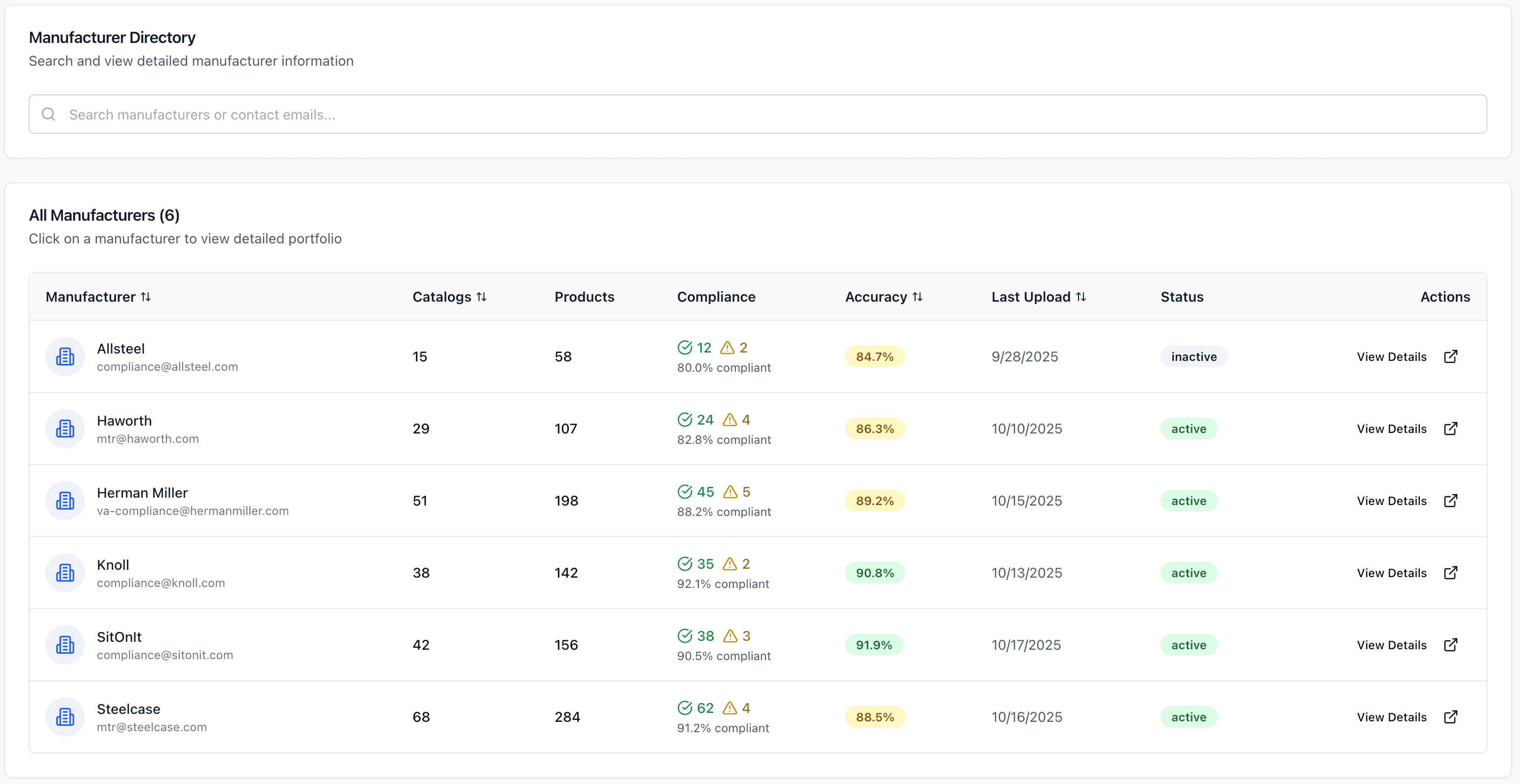 Spec2Sheet Dashboard